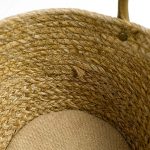 CANASTO DE YUTE NATURAL 24X17CM LH-4189 - Imagen 3