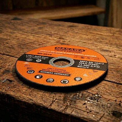 DISCO CORTE METAL 4 1/2" 1MM MAKAWA MK-0299