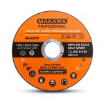 DISCO CORTE METAL 4 1/2" 1MM MAKAWA MK-0299 - Imagen 2