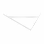 SOPORTE METALICO BLANCO 25X16 CM P/ESTANTE LH-2938 - Imagen 3