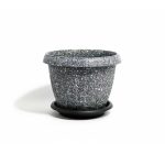 MACETERO PLASTICO C/PLATO 180X130CM D2001P- - Imagen 2