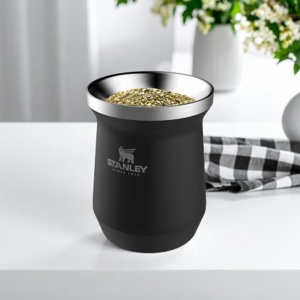 MATE STANLEY AC. INOX NEGRO MATE