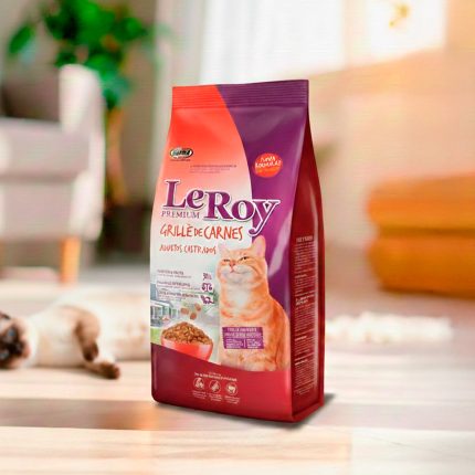 ALIMENTO PARA GATOS LE ROY GRILLÉ DE CARNES 1 KG