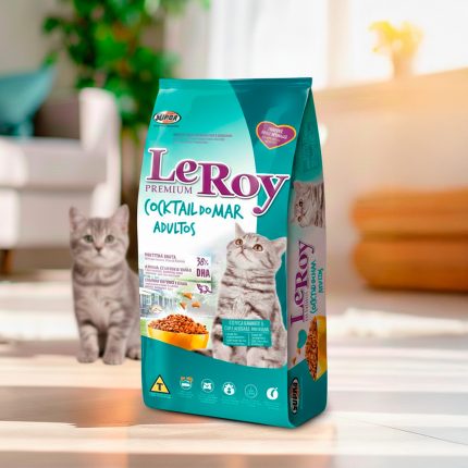 ALIMENTO PARA GATOS LE ROY COCKTAIL DE MAR 1 KG