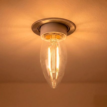 LAMPARA TIPO VELA 2W E27 FILAMENTO LED LIFE LH2003