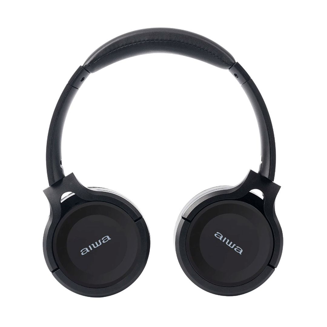 AURICULARES AIWA ON-EAR S/CABLE BLUETOOTH AWK17 BK - Imagen 3