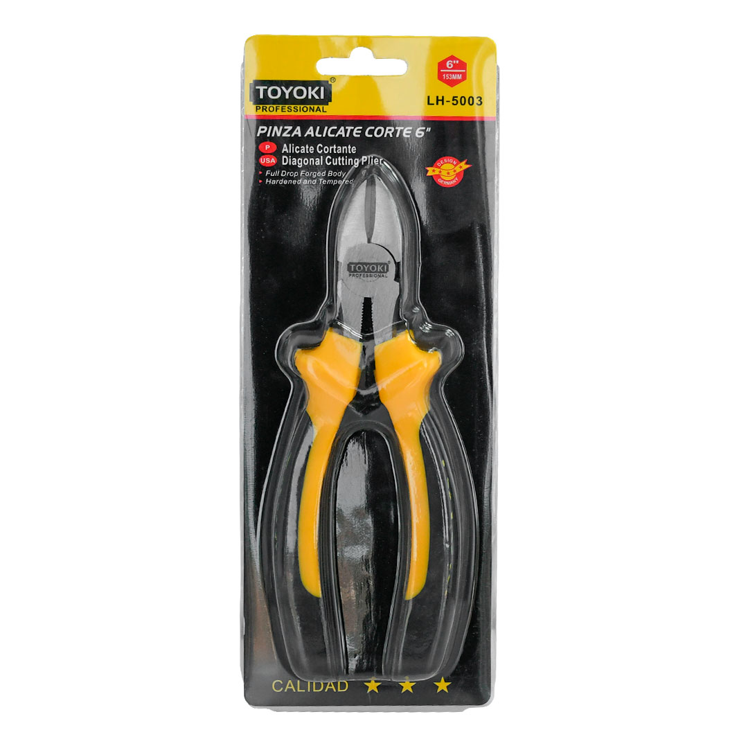 PINZA ALICATE CORTE 6" TOYOKI LH-5003 - Imagen 5