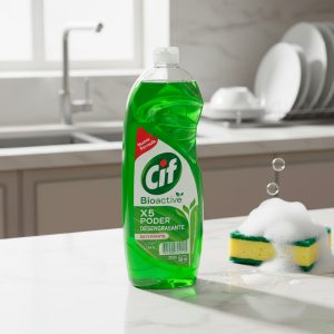 DETERGENTE CIF BIOACTIVE LIMA 500ML