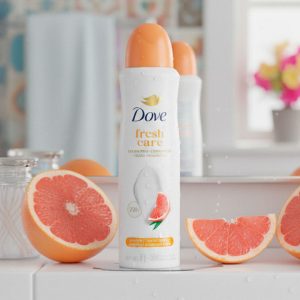 DESODORANTE DOVE GO FRESH POMELO AEROSOL 150ML