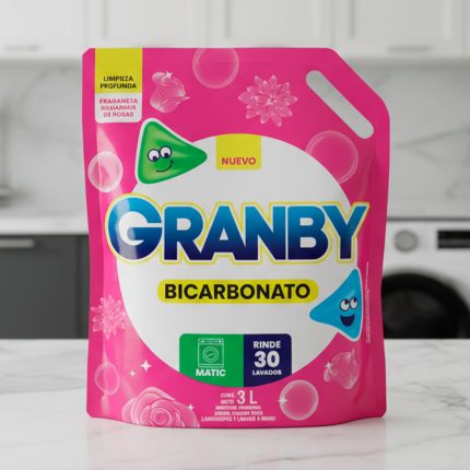 JABON GRANBY ROSAS DOY PACK 3L