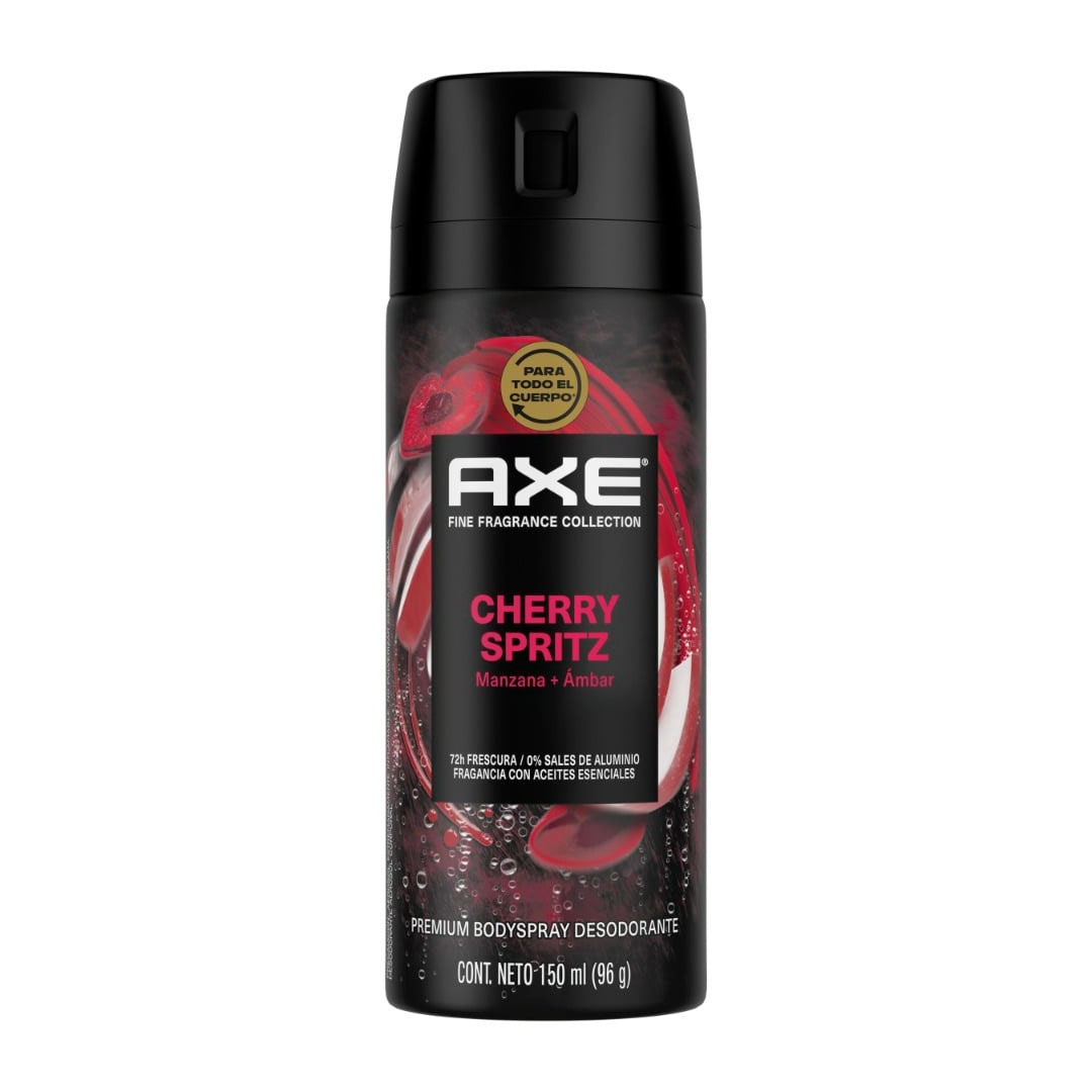 DESODORANTE AXE CHERRY SPIRITZ AEROSOL - Imagen 2