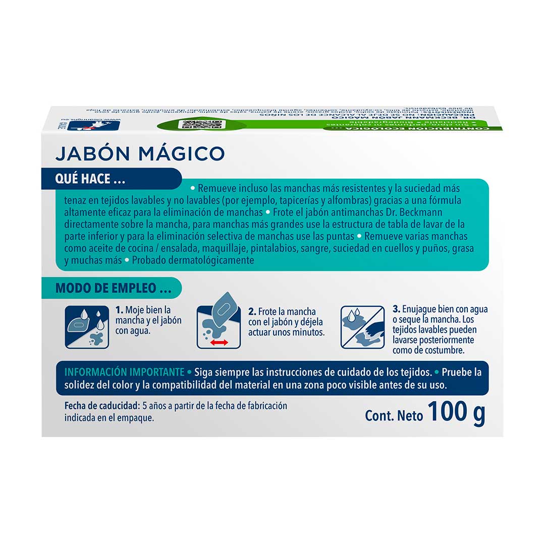 JABÓN MÁGICO 100ML DR. BECKMANN - Imagen 4