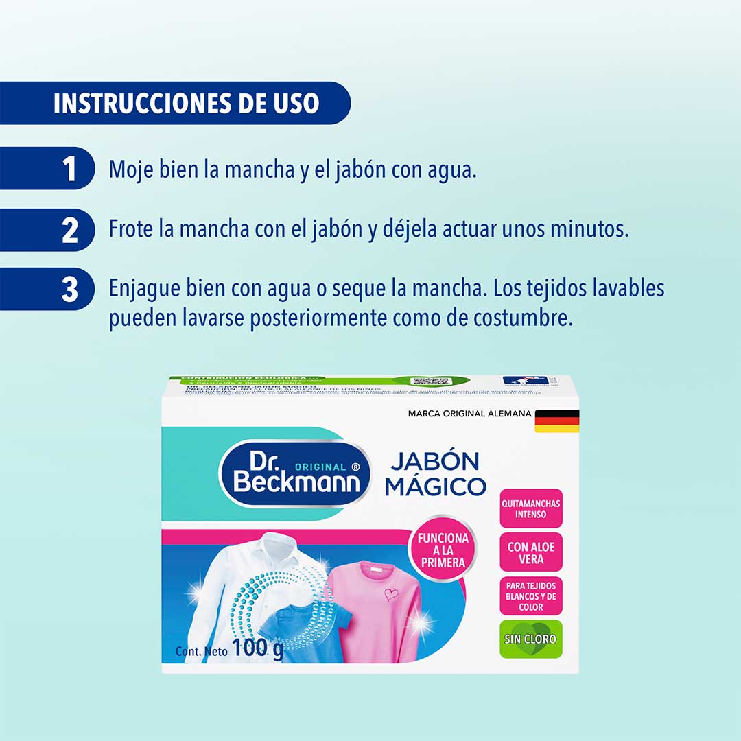 JABÓN MÁGICO 100ML DR. BECKMANN - Imagen 9