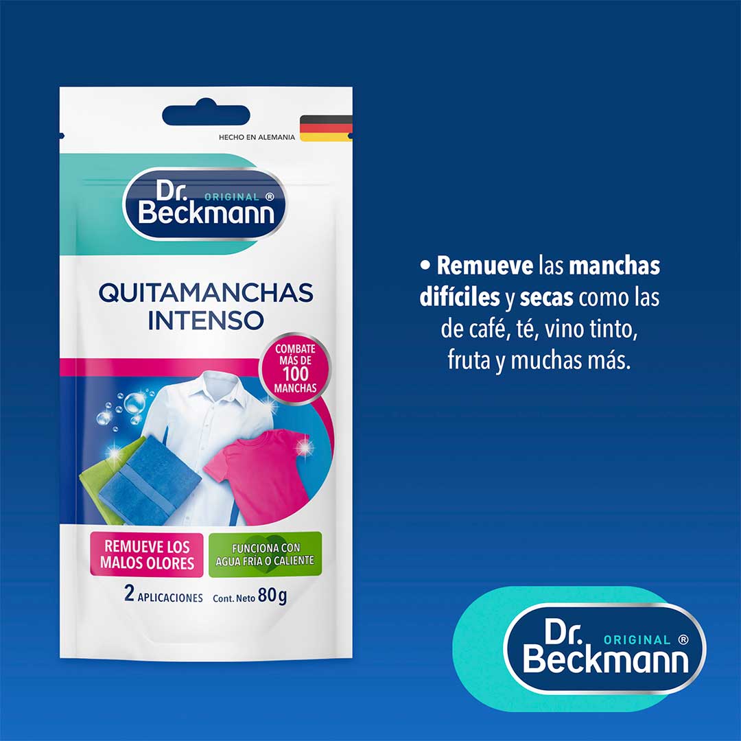 QUITAMANCHA INTENSO DOY PACK 80GR DR. BECKMANN - Imagen 3