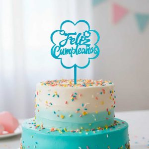 DECORACION P/TORTA FELIZ CUMPLEAÑOS UNIDAD RC2703