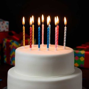 SET DE VELAS P/CUMPLEAÑOS C/METALIZADO 03-361919