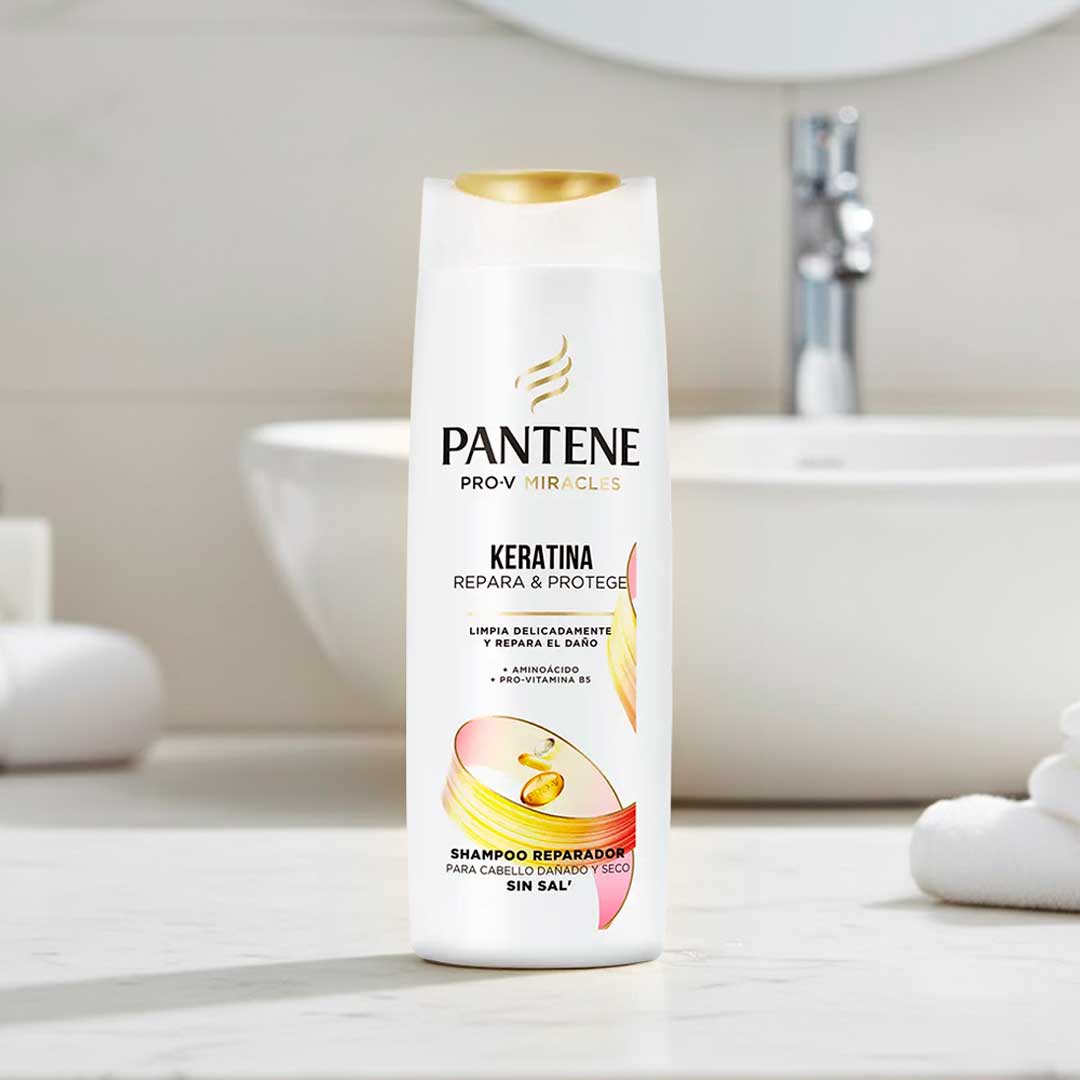 9756.1 SHAMPOO PANTENE KERATINA 300ML 20583 - Imagen 1