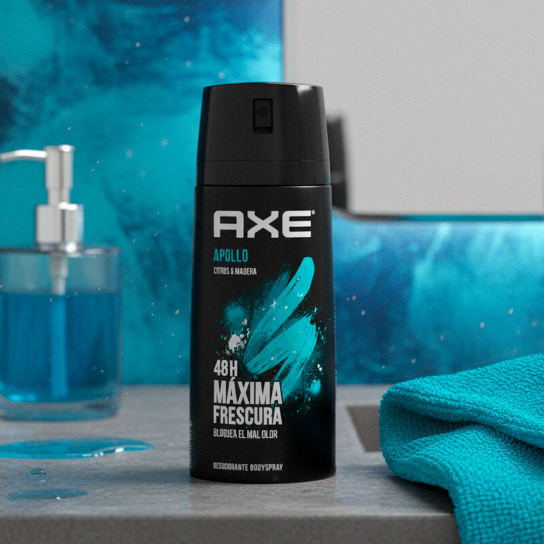 DESODORANTE AXE APOLLO AEROSOL 96G / 150ML