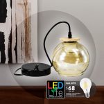 LAMPARA COLGAR TIPO GLOBO DE VIDRIO LH-3852 - Imagen 8