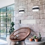 LUMINARIA 12W LUZ LED DOBLE OVALADO P/PARED LH3475 - Imagen 3