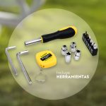 LINTERNA TIPO FOCO C/HERRAMIENTAS HM-7729G LH-3229 - Imagen 2