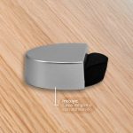 TOPE PARA PUERTA REDONDO CROMADO LH-3578 - Imagen 8