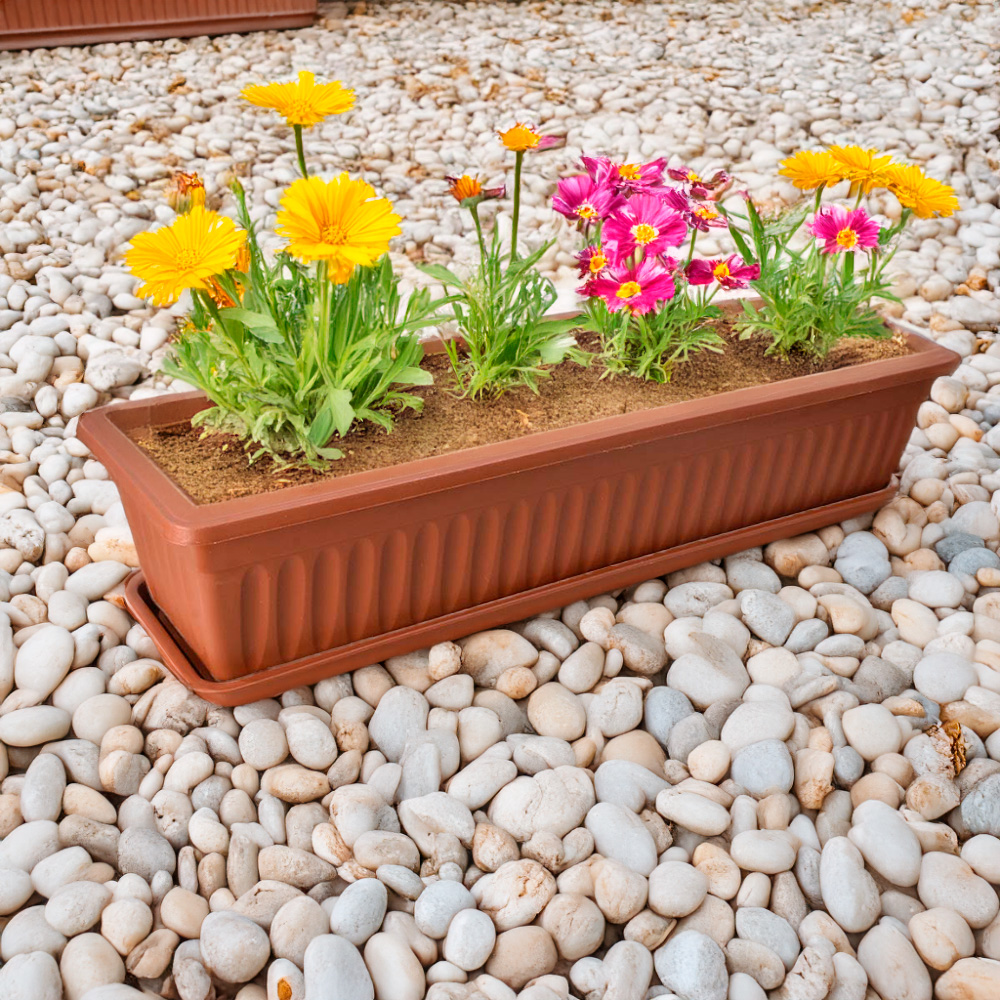 1-36 MACETERO PLASTICO RECTANGU 71X21X15CM 8007 LH-3900 - Imagen 1