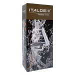 MONOCOMANDO PARED 20CM CROM/NEGRO ITALOMIX LH-3030 - Imagen 3