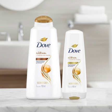 PACK DOVE NUTRICIÓN SUP. SHAMPOO750+ACOND.400