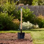 PALA DE CORTE CON CABO DE MADERA URUGUAY