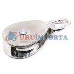 ROLDANA DE ZINC SIMPLE 1-1/2" 90 KILOS UYUS RZ112S - Imagen 2