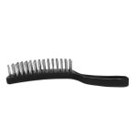 CEPILLO 6 FILAS DE ACERO M/PLASTICO NEGRO LH-2602 - Imagen 2