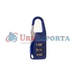 CANDADO DE COMBINACION 3 DIGITOS METALICO LH-2571 - Imagen 5