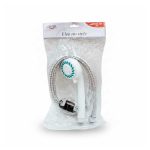 DUCHA PORTATIL 1.5 MT EN BOLSA COLOR BLANCO LH-352 - Imagen 5