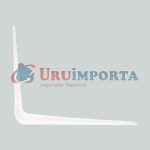 MENSULA METALICA 6" X 8" BLANCA LH-378 - Imagen 5