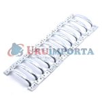 TIRADOR 6" 12 UNIDADES METALICO CROMADO LH-3442 - Imagen 2