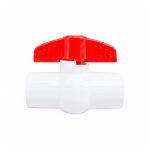 LLAVE DE PASO 1/2" PLASTICA BLANCA/ROJA LH-763 - Imagen 3