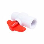 LLAVE DE PASO 1/2" PLASTICA BLANCA/ROJA LH-763 - Imagen 6