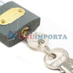 CANDADO DE HIERRO GRIS 38MM TRI-ROOM LH-1271 - Imagen 6