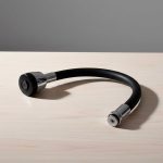 PUNTERO NEGRO FLEXIBLE P/GRIFOS CON ROSETA LH-3013