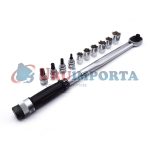 TORCOMETRO 1/2" 11 PZ CON DADOS UYUSTOOLS TQM011