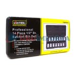 JUEGO DE DADO PUNTA TORX Y HEXA 1/2” 14 PZ TUP014 - Imagen 9