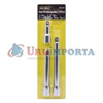 PROLONGADOR 3PZ 1/2" PLATEADO UYUSTOOLS PRL301 - Imagen 5