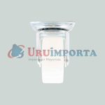 RUEDA PLASTICA BLANCA 2.5" BASE METAL GIRATO LH559 - Imagen 3