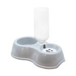 PLATO DOBLE CON BEBEDERO PARA MASCOTA LH-3057 - Imagen 7