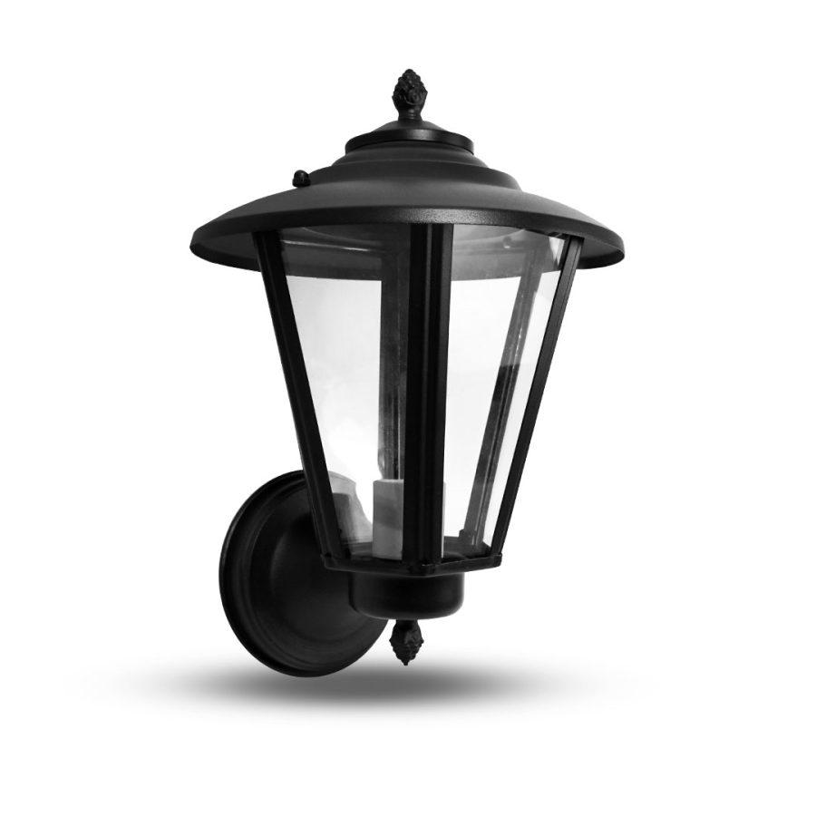 FAROL TIPO COLONIAL METALICO PULIDO LH-2068 - Imagen 3