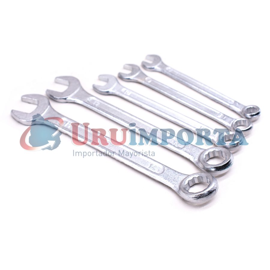 LLAVE COMBINADA 5PZ 7-14MM ALEMAN YOS005 - Imagen 3