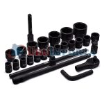 JUEGO DE DADO IMPACTO 3/4” 21-65MM CAJA PLASTICA