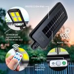 FOCO SOLAR LED 200W JORTAN JT-TYCOB-200W LH-3119 - Imagen 5