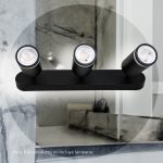 APLIQUE 3 LUCES NEGRO PARED-TECHO LH-3527 - Imagen 13